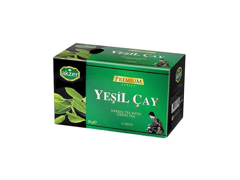 Akzer Green Tea 30g - 20 Tea Bags