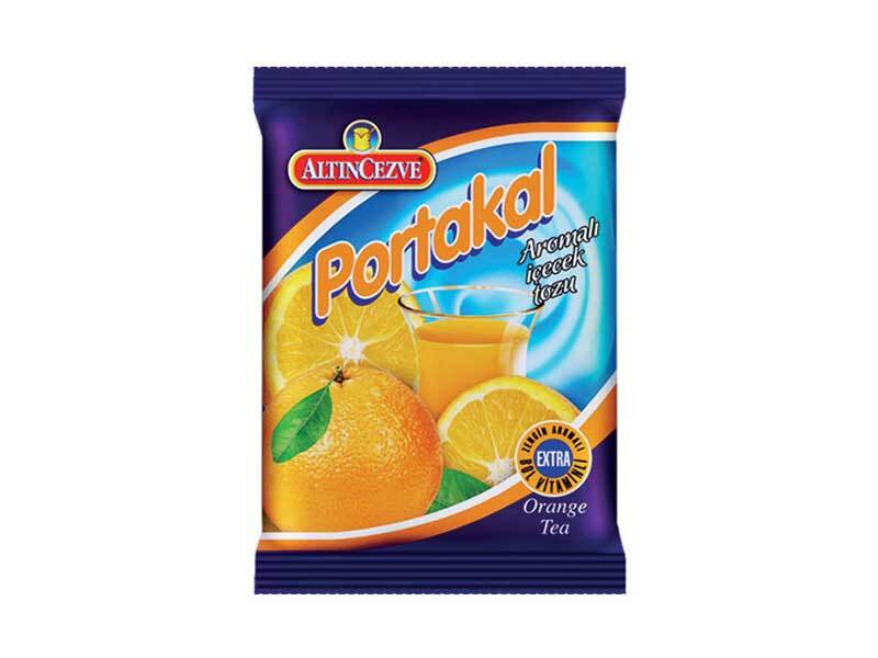 ALTINCEZVE Orange Powder Drink Mix Sachets (20 Pieces)