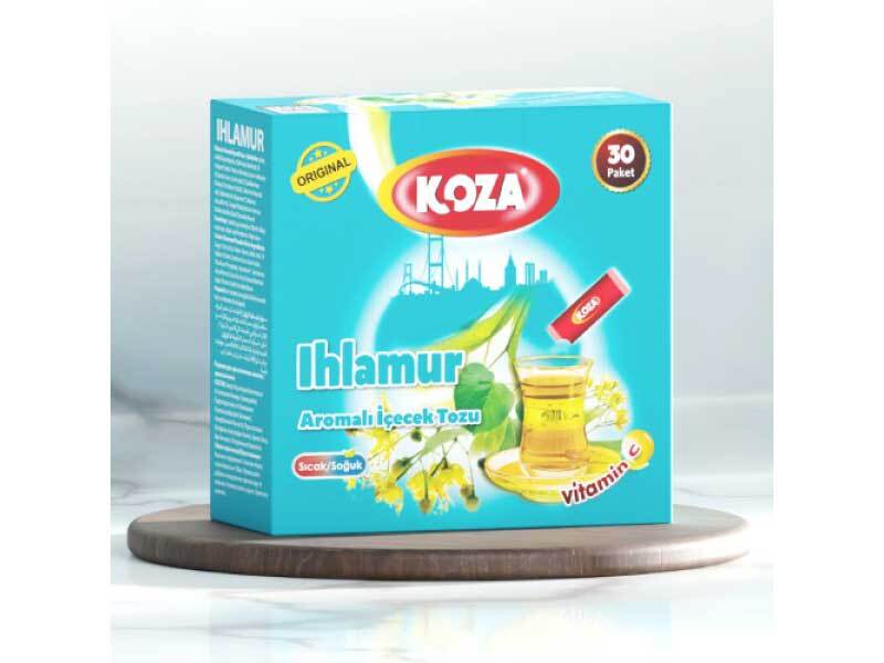 Koza Linden Flavored Instant Powder Drink Mix - 30 Sachets