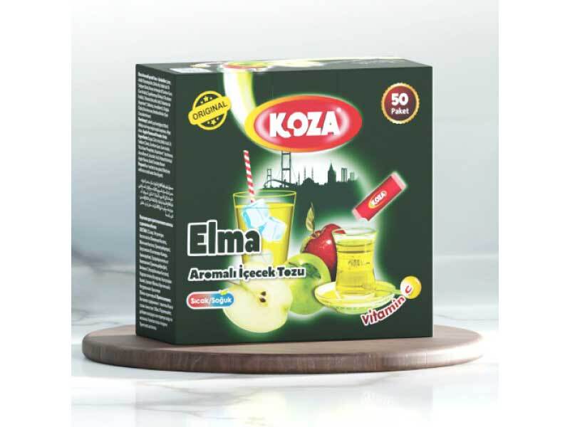 Koza Apple Flavored Powder Drink Sachets (50 Pack)